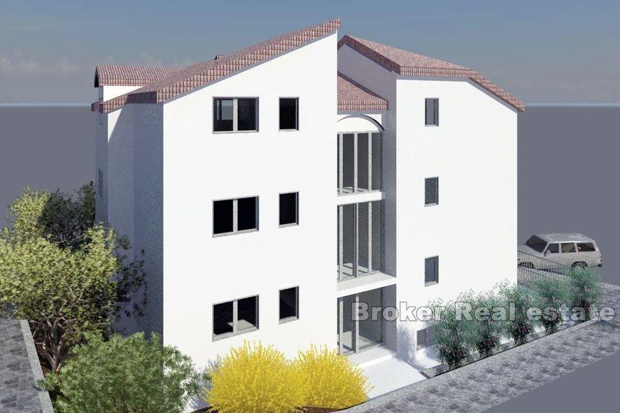 Unfinished detached house