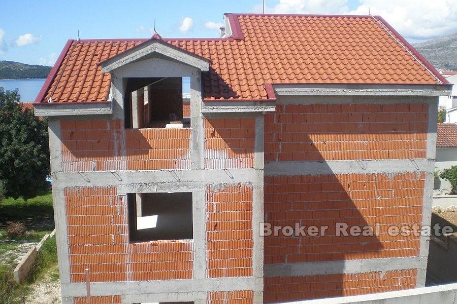 Unfinished detached house