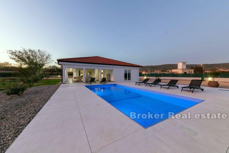 Modern house with pool