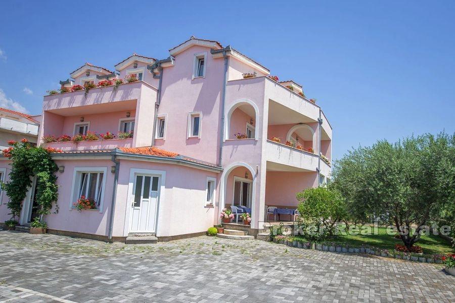 House with garden near the sea