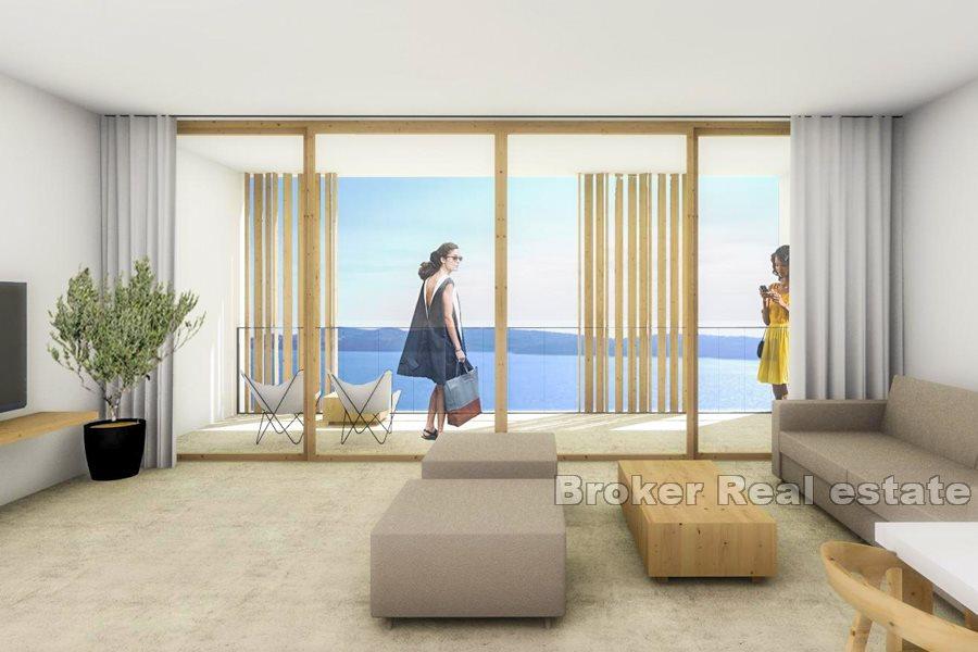 Apartment mit zwei Schlafzimmern und Meerblick im Bau