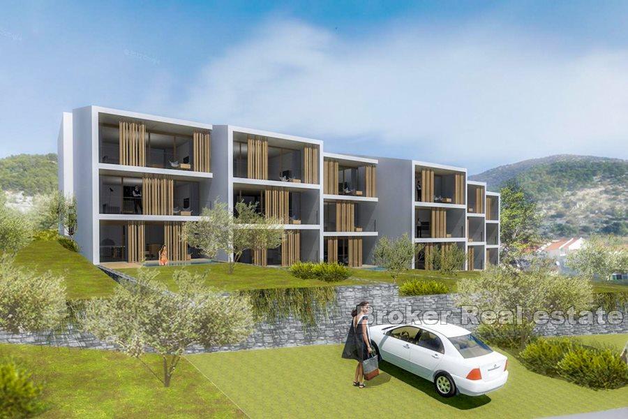 Apartment mit zwei Schlafzimmern und Meerblick im Bau