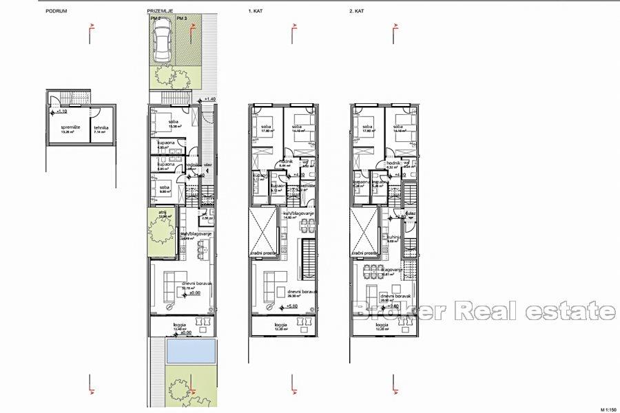 Apartment mit zwei Schlafzimmern und Meerblick im Bau