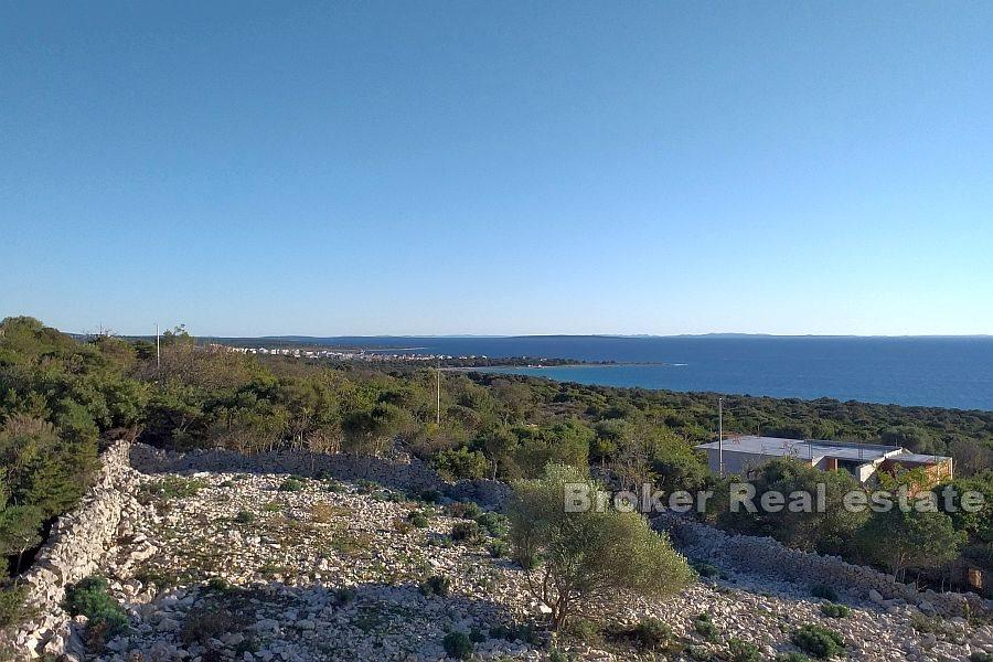 Villa with pool under construction