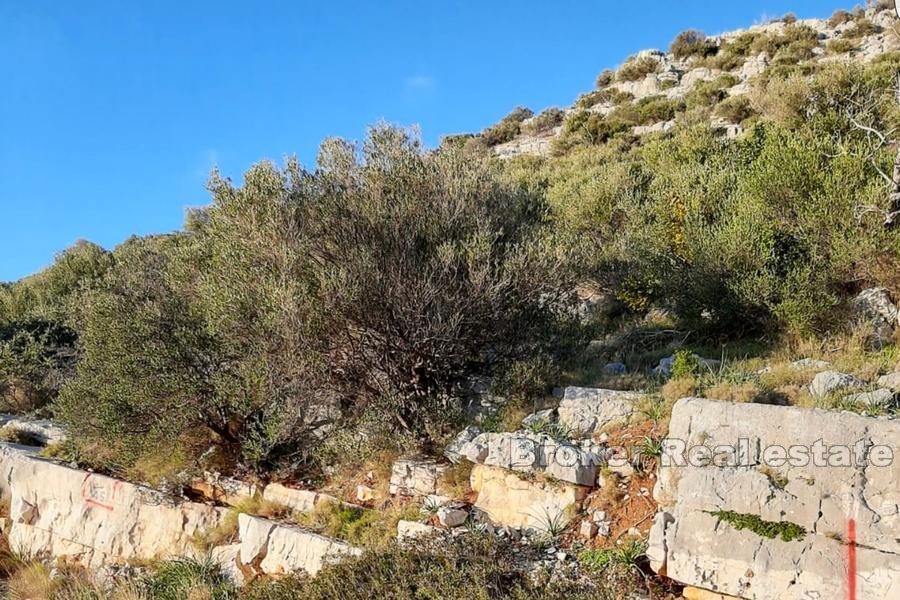 Building land with sea view