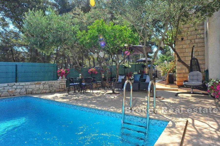 Parhus med havsutsikt