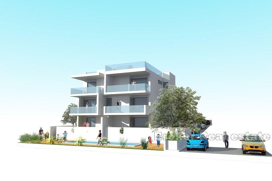 Apartament z basenem i widokiem na morze