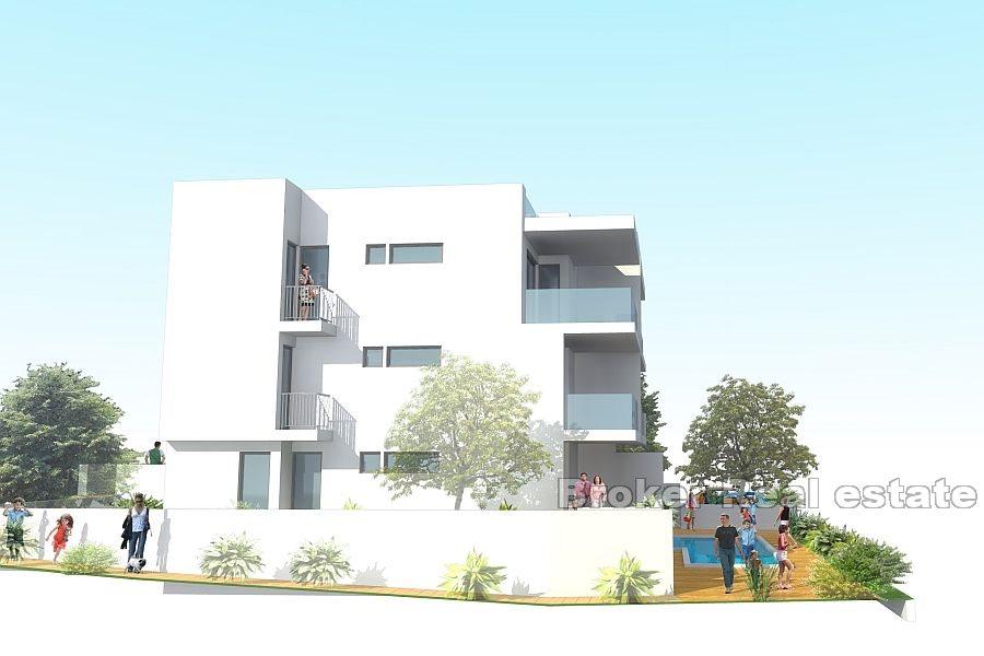 Apartman s bazenom i pogledom na more