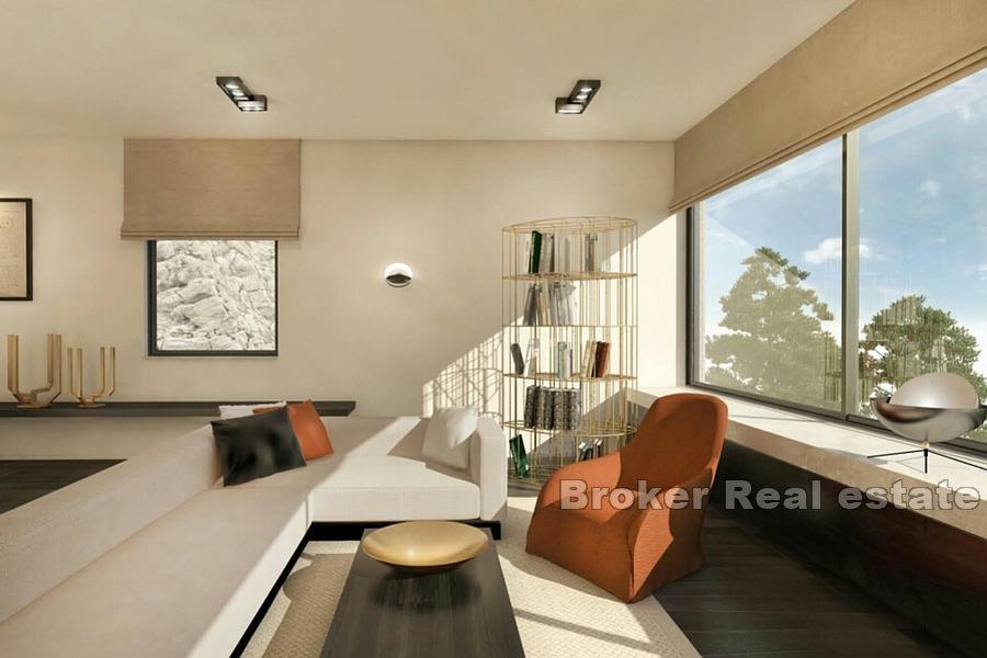 Willa nad morzem w budowie