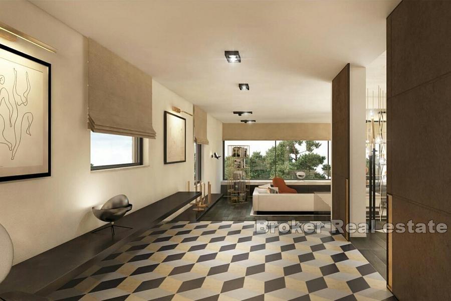 Willa nad morzem w budowie