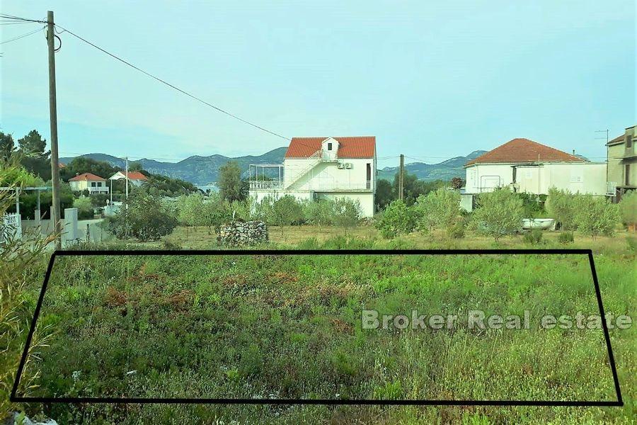 Building land near the sea