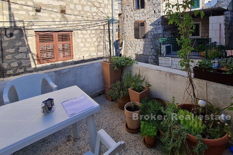 Stone house in the old center