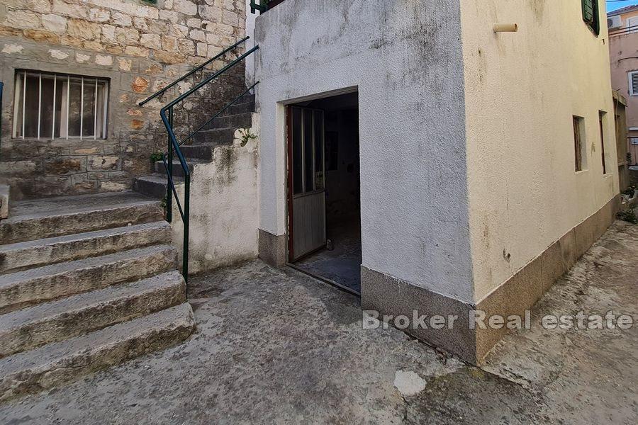 Stone house in the old center