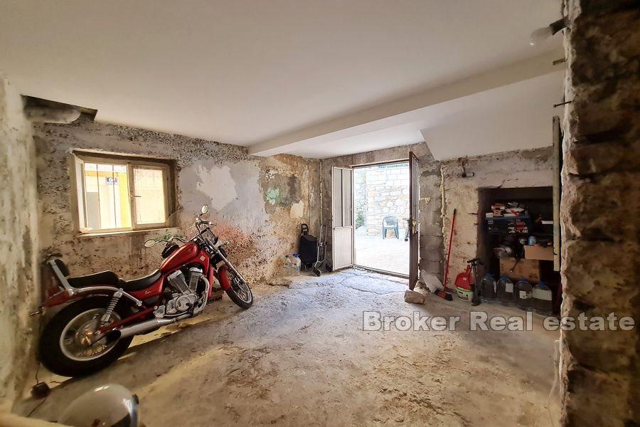 Stenhus i det gamla centrumet