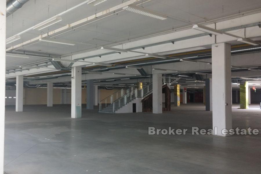 Office, trade-production and storage space