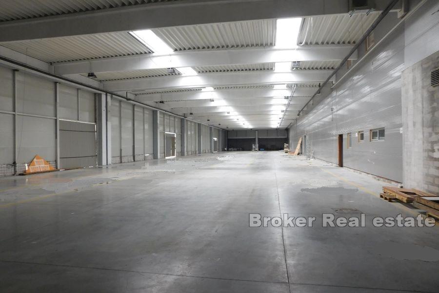 Bureau, commerce de production et espace de stockage