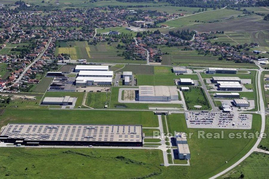 Großes Baugrundstück im Gewerbegebiet