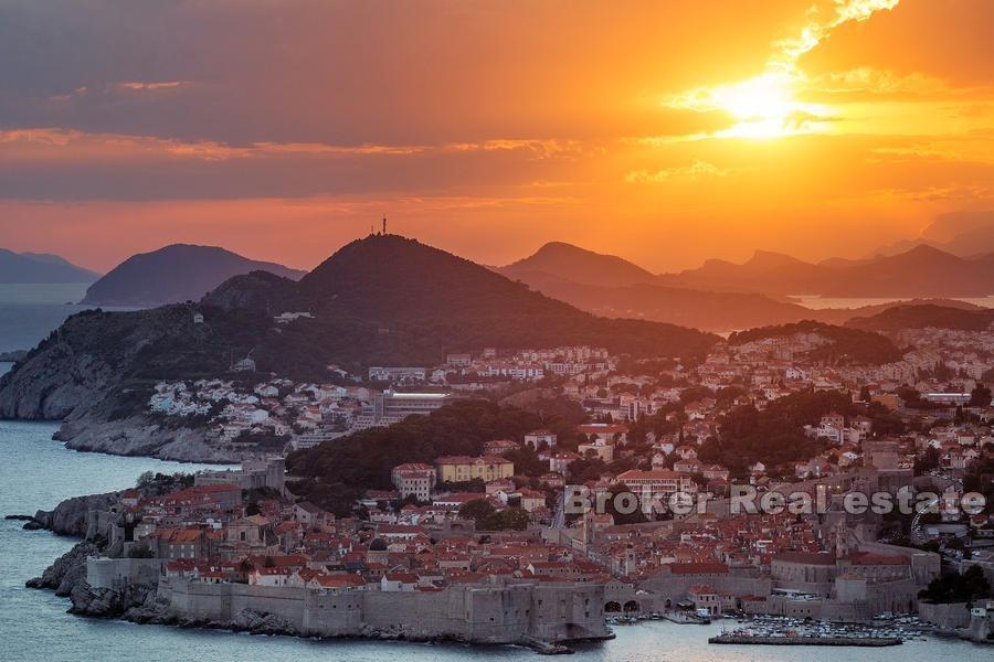 Działka budowlana z projektem domu w zabudowie bliźniaczej