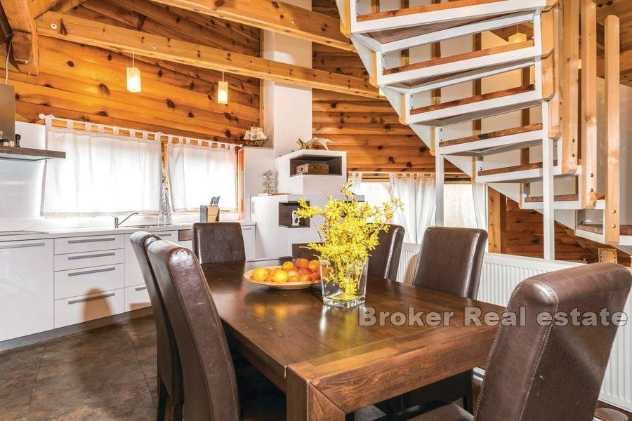 Wooden holiday house