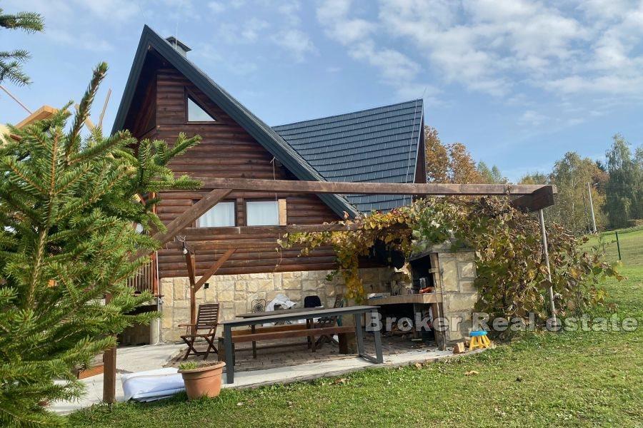 Wooden holiday house