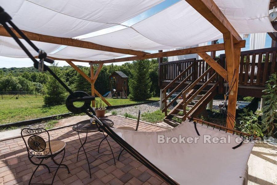 Wooden holiday house