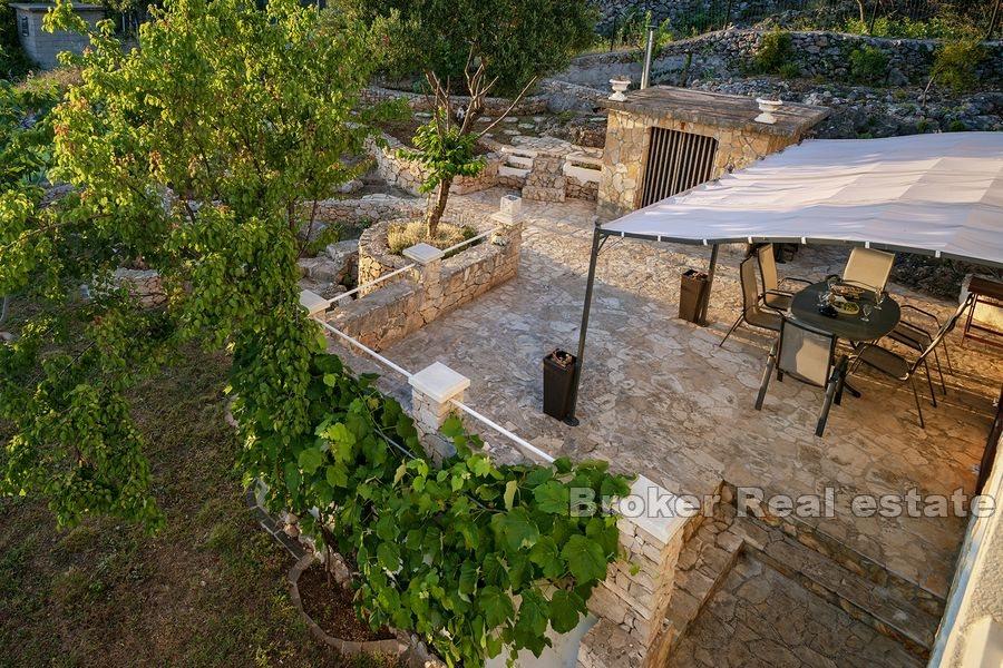 Hus med pool och stor trädgård