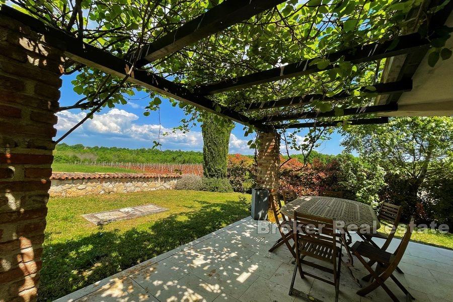 Stone house with pool