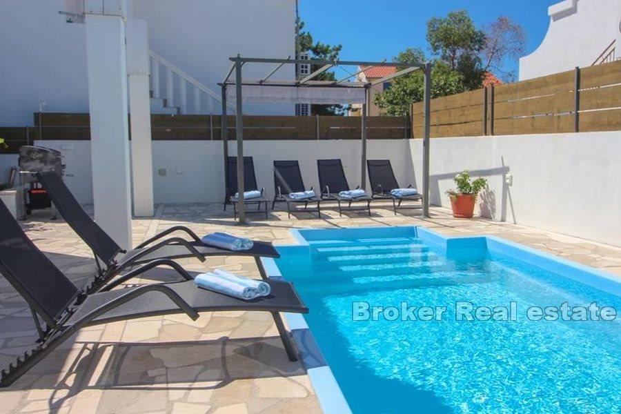 House with pool near the sea