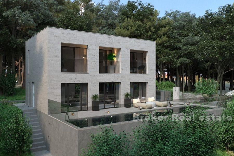 Luxusvilla in erster Reihe zum Meer