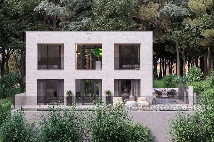 Luksusvilla første rad til sjøen