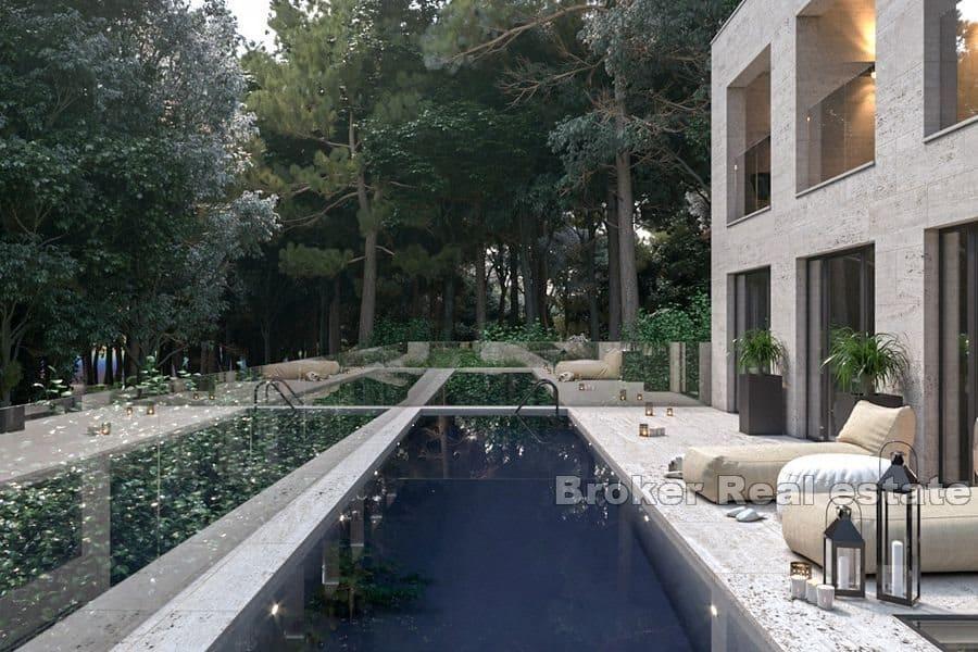 Luksusvilla første rad til sjøen