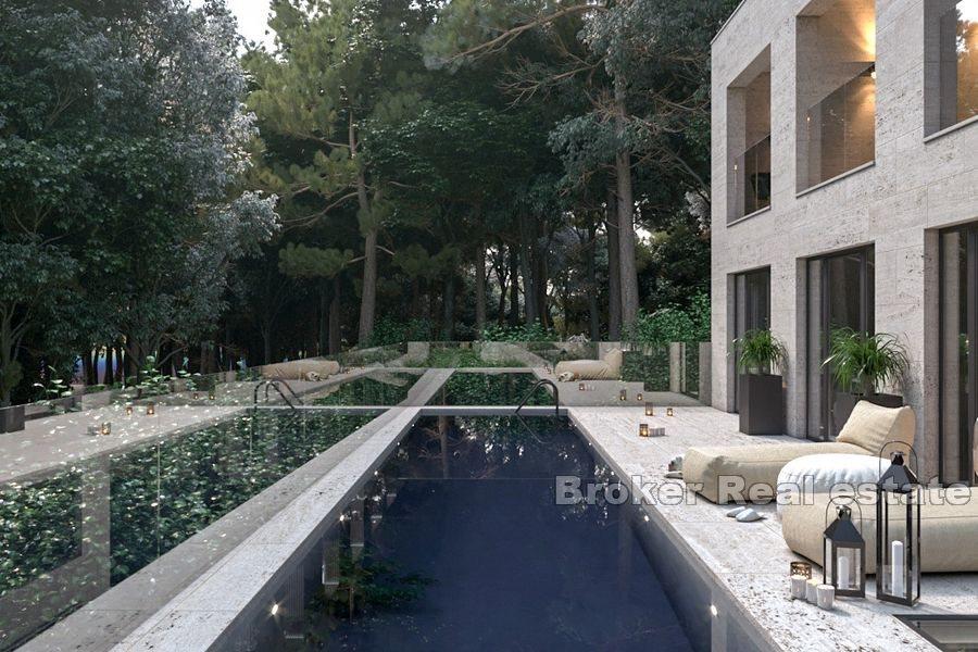 Luksusvilla første rad til sjøen