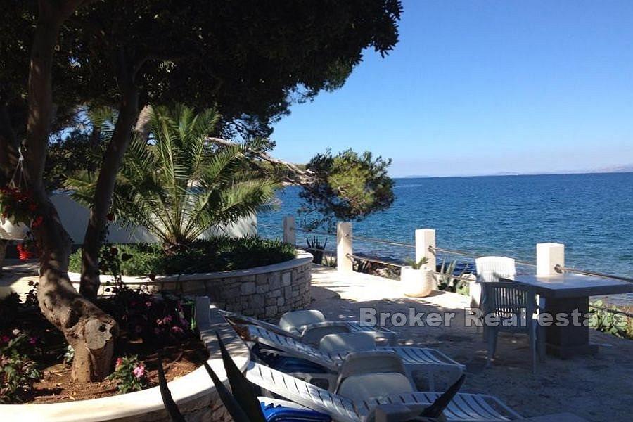 House in the first row to the sea