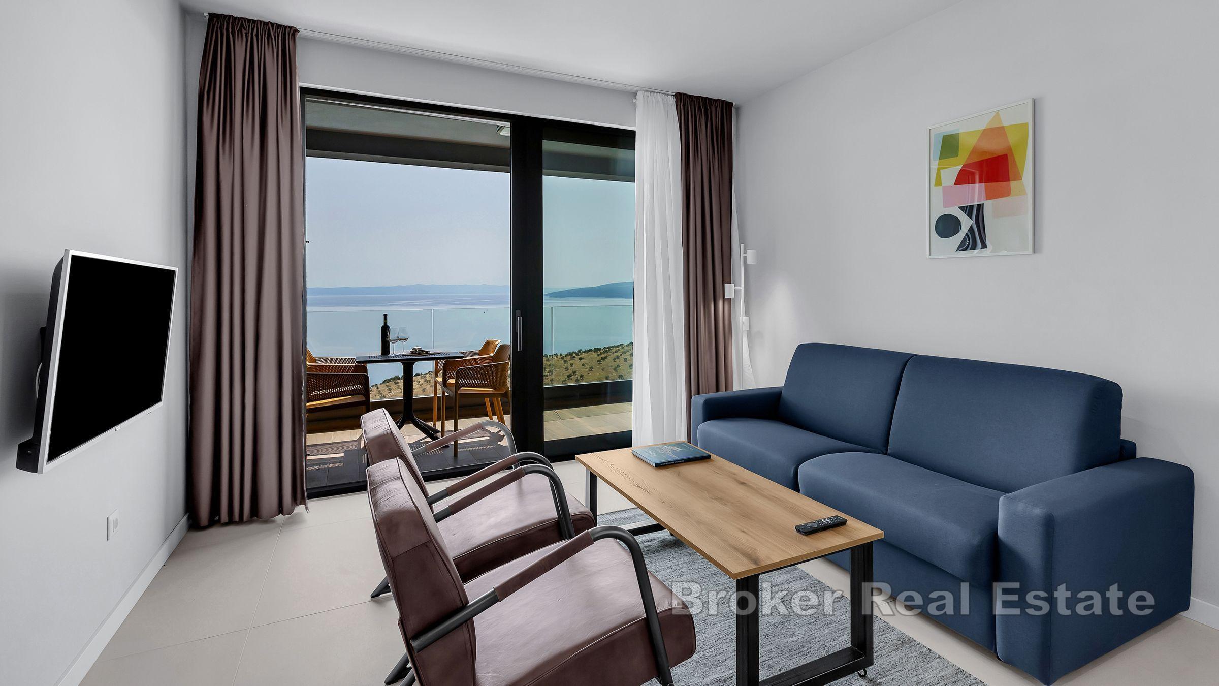 Immobilier de luxe avec vue dégagée sur la mer