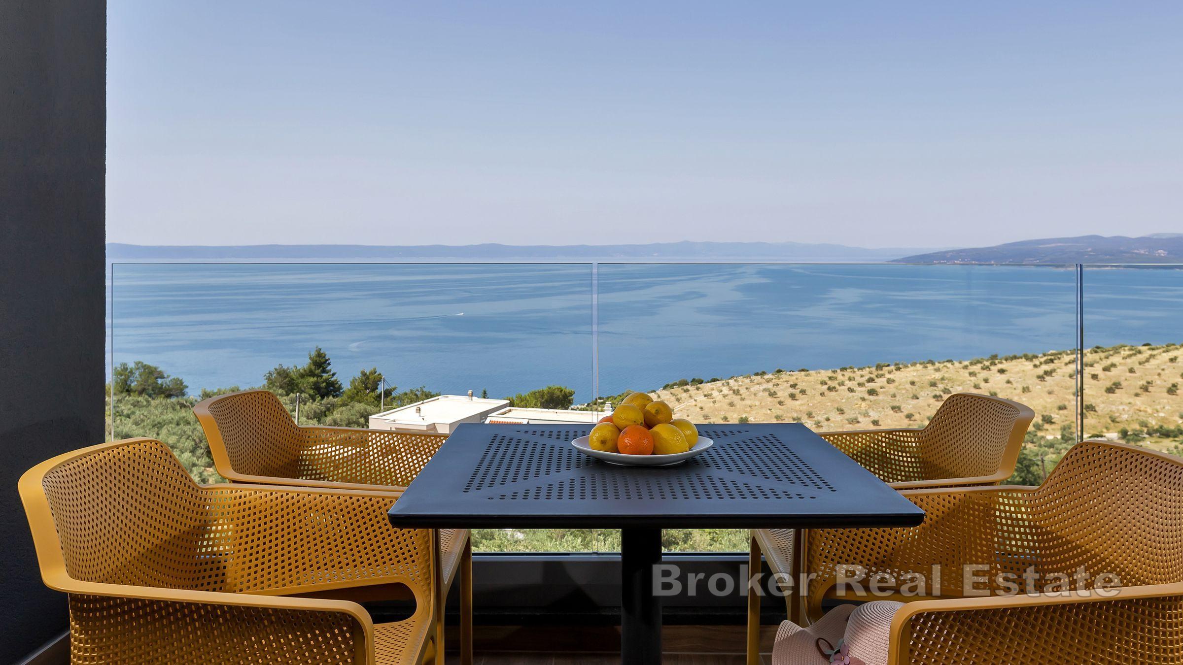 Immobilier de luxe avec vue dégagée sur la mer