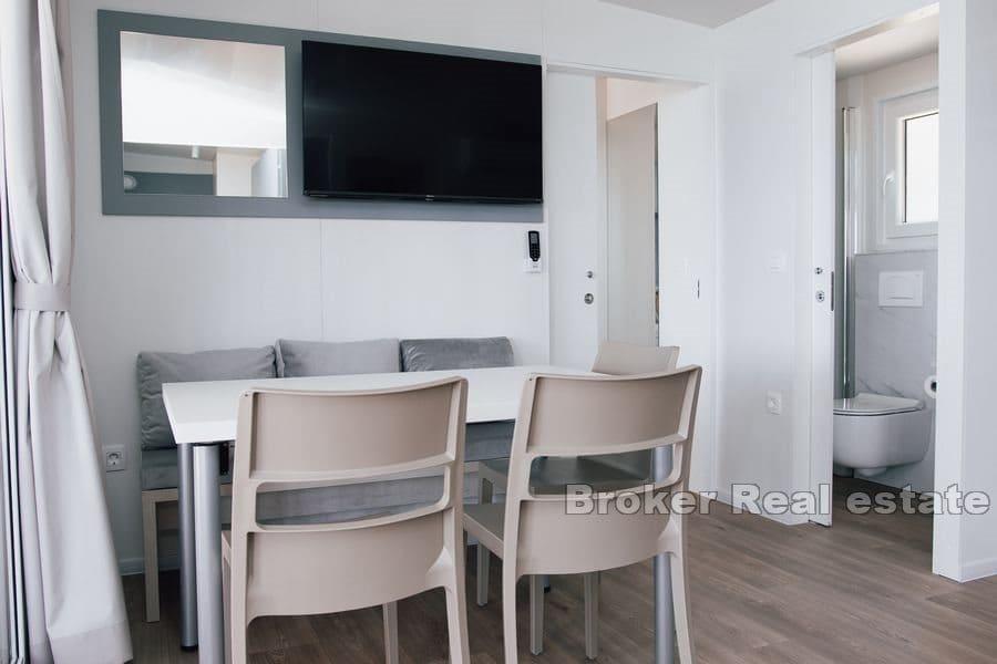 Mobilní domy v turistickém letovisku