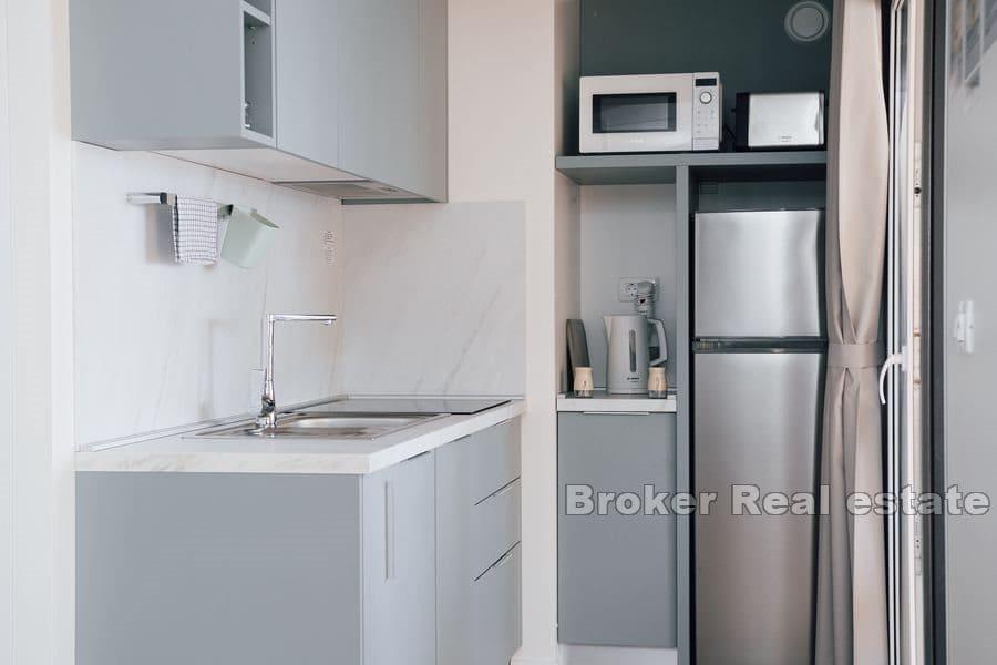 Mobil-homes dans une station touristique