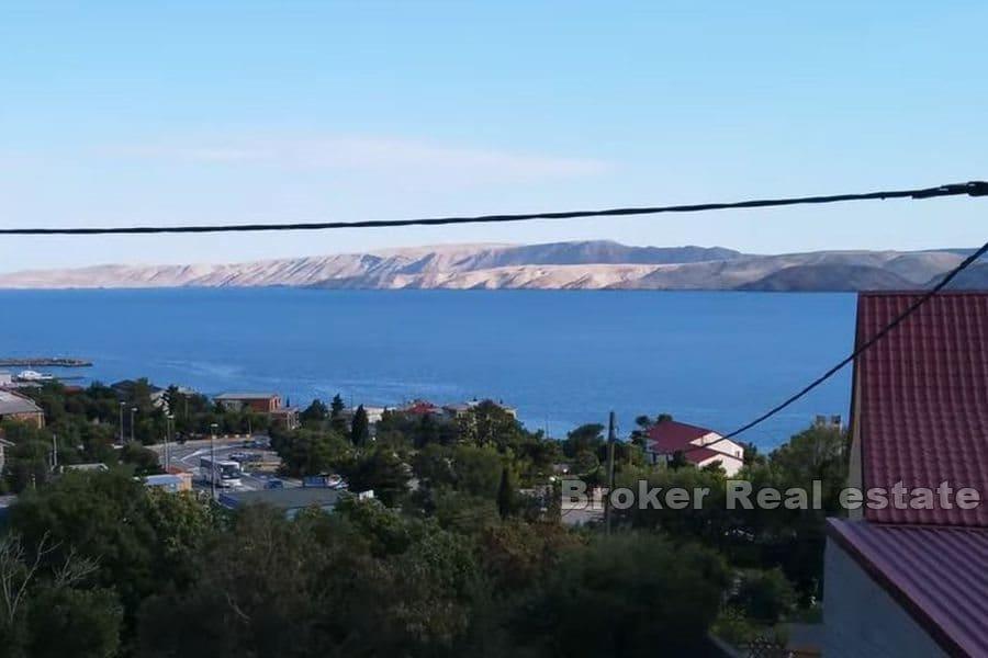 Palazzina con vista sul mare aperto