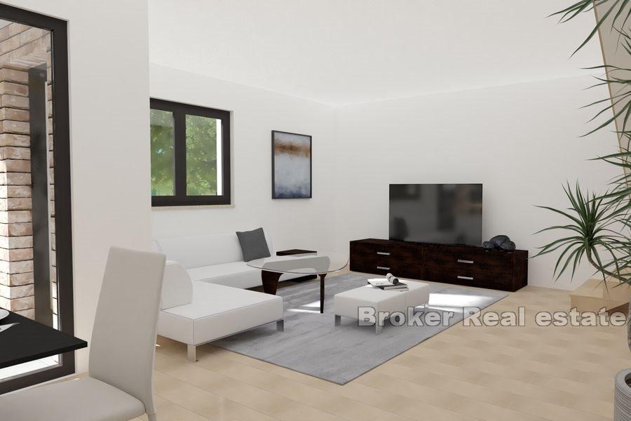 Maison jumelée avec piscine