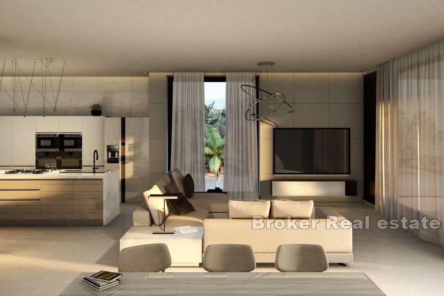 Luksusowy penthouse z widokiem na morze