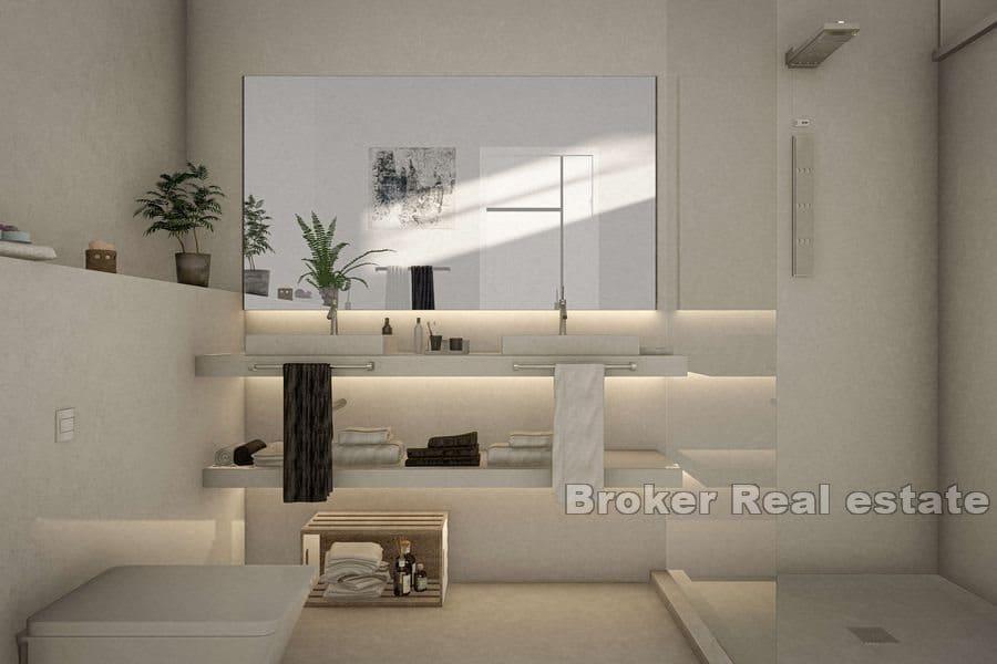 Luksusowy penthouse z widokiem na morze