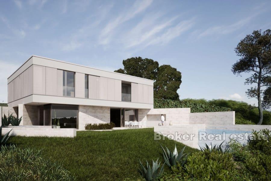 Villa con vista sul mare aperto