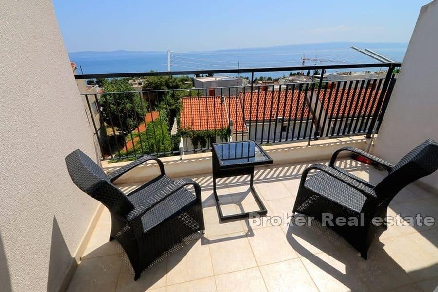 Meje, treromsleilighet med havutsikt