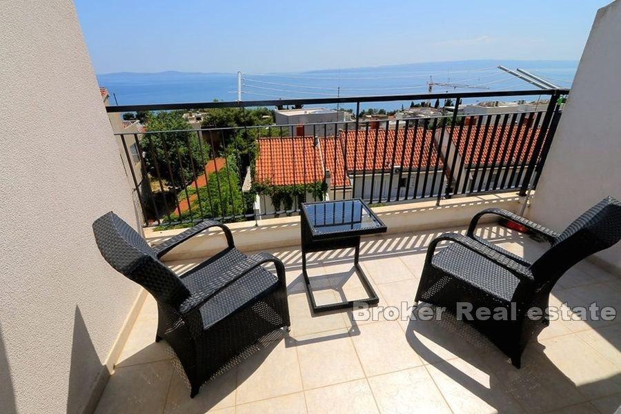 Meje, three-room apartment with sea view