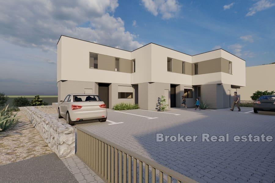 Maisonette-Apartments mit Pool- und Meerblick