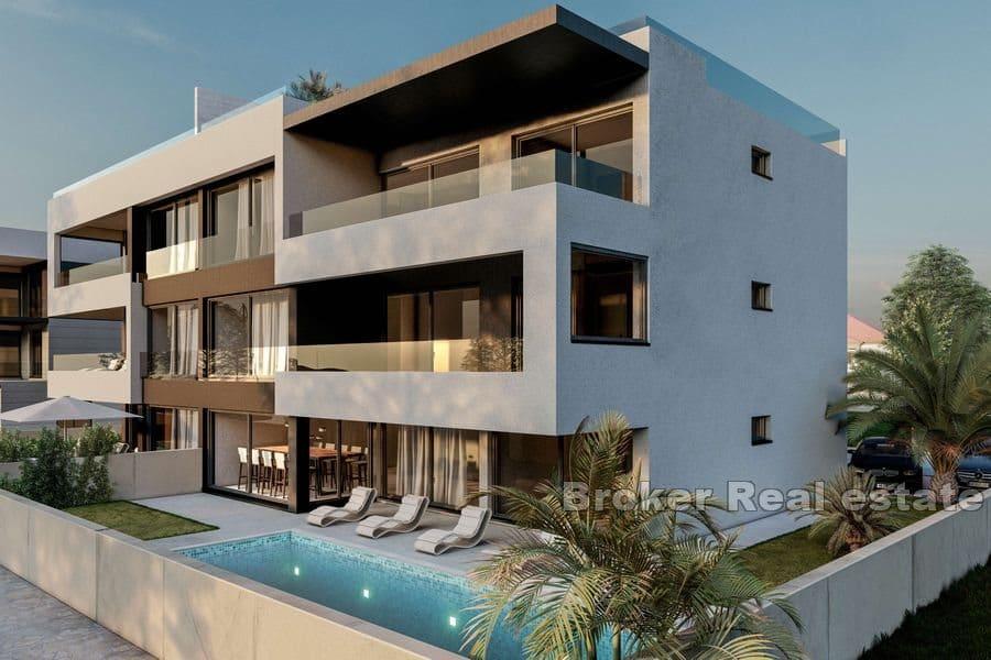 Appartement première rangée de la mer