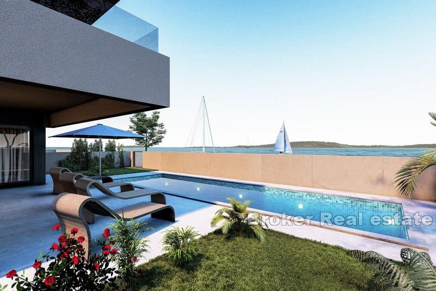 Appartement première rangée de la mer