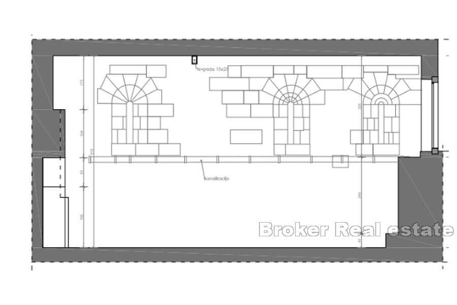 Commercial space in the heart of Diocletian's Palace