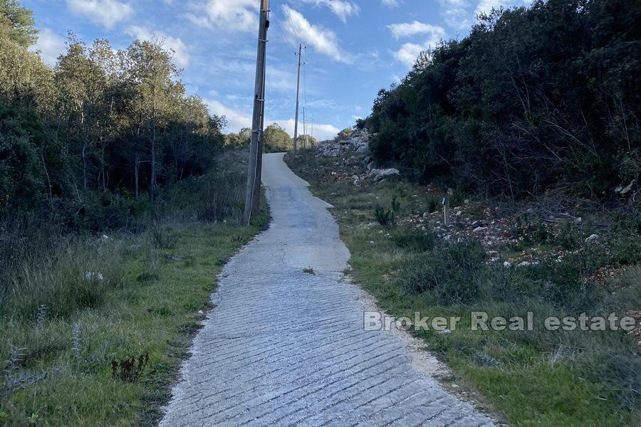 Zemědělská půda v blízkosti moře