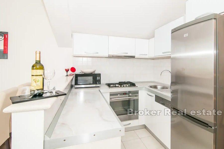 Lägenhetshus i centrum